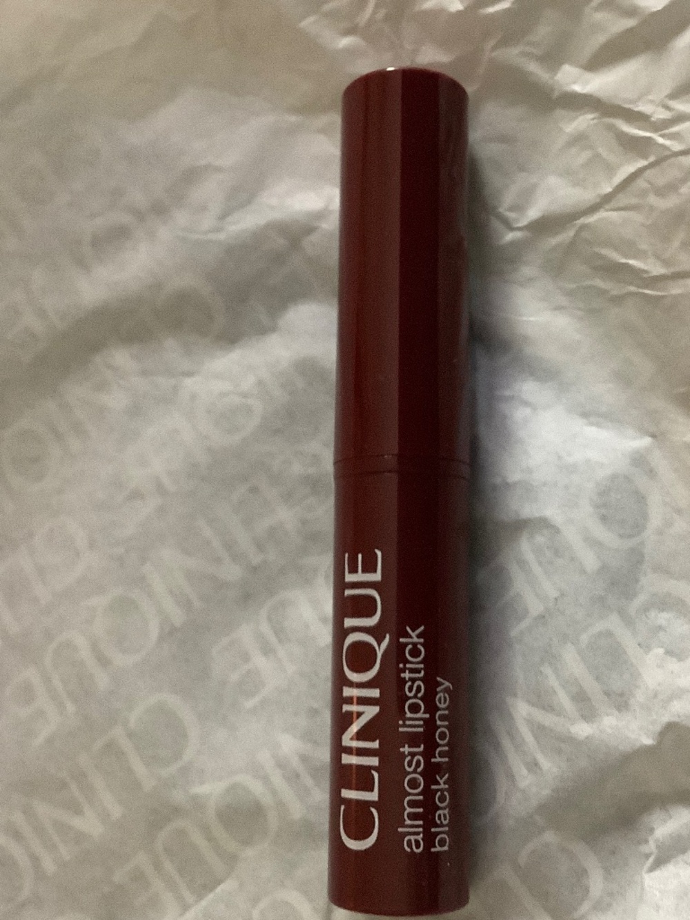 Clinique almost lipstick black honey mini NEW